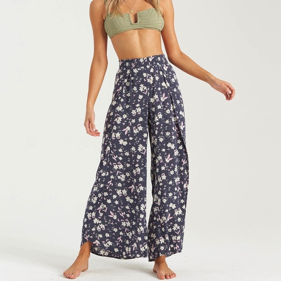 Billabong Pants - Billabong Floral Wrap Pant